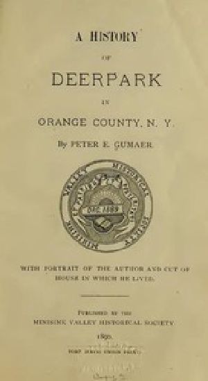 [Gutenberg 49601] • A History of Deerpark in Orange County, N. Y.